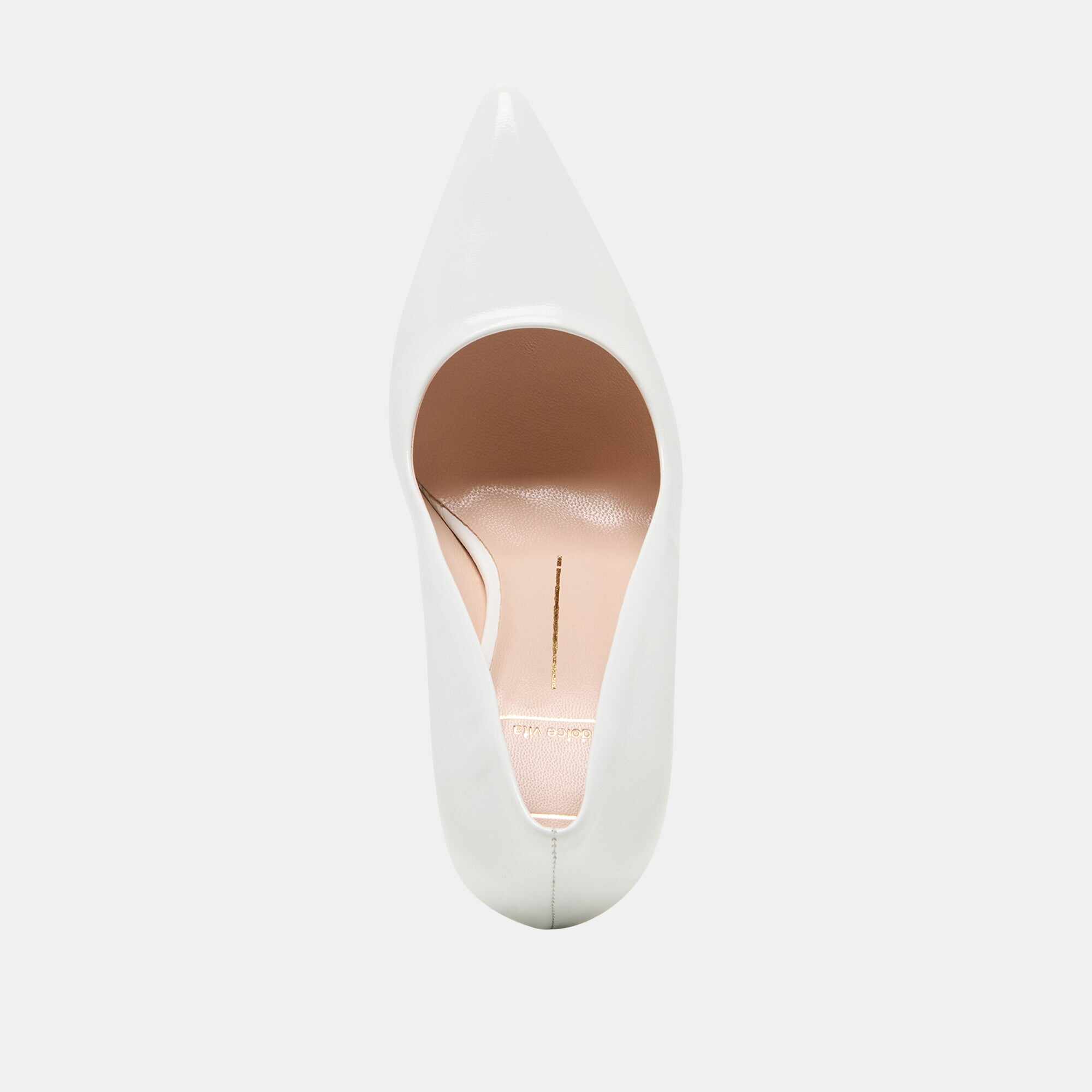 LANKY HEELS WHITE LEATHER