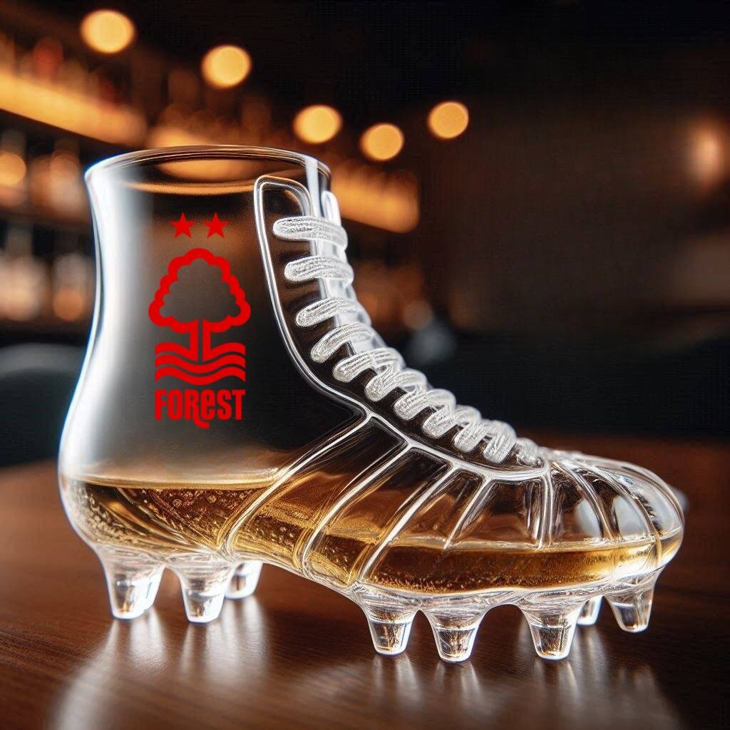 🥃👟Premier League Football Shoes Glass