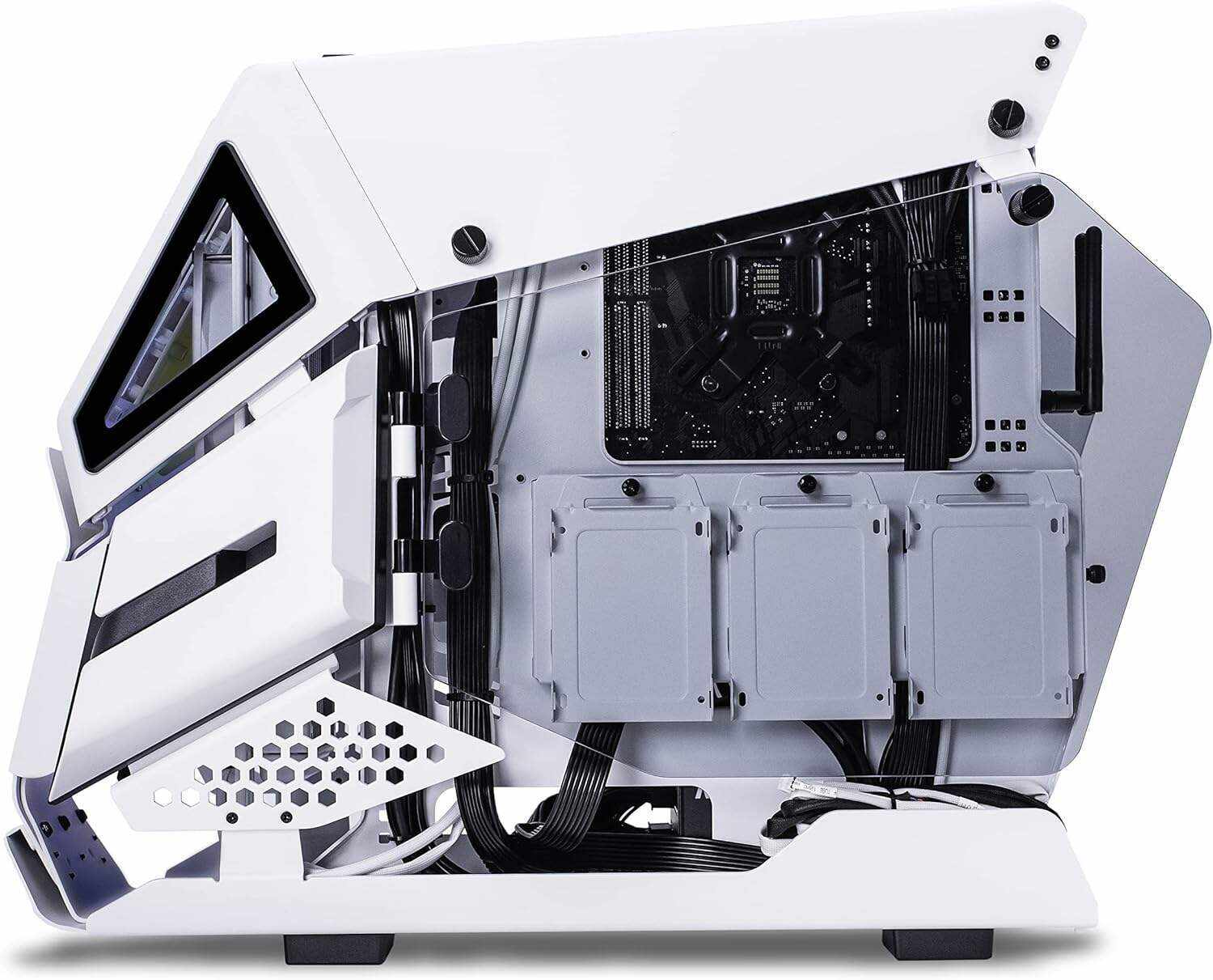 Thermaltake LCGS AH-360S AIO Liquid Cooled Gaming PC (AMD Ryzen 5 5600X 6-core,ToughRam DDR4 3600Mhz 16GB RGB,NVIDIA GeForce RTX 3060, NVMe 1TB M.2, Win 10 Home) AHW2-B550-A36-LCS