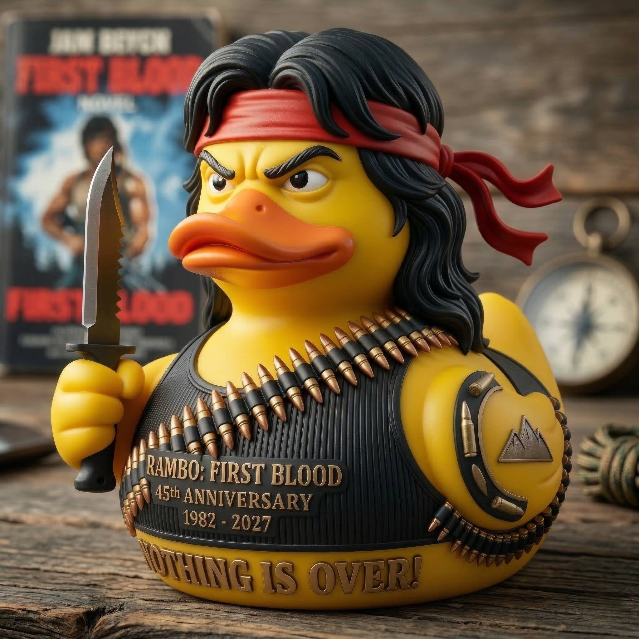 Rambo: First Blood 45th Anniversary Collector Duck