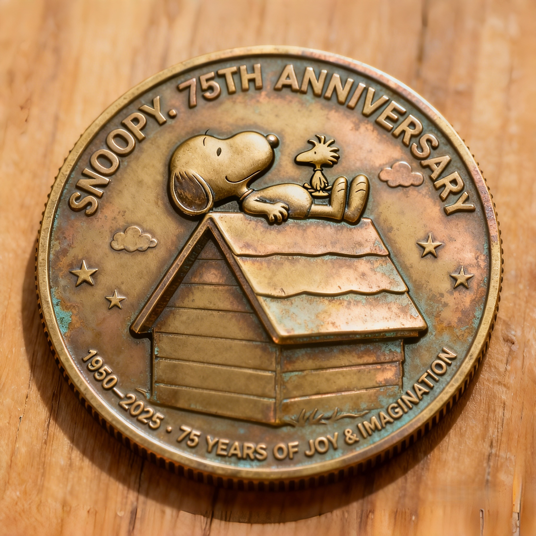 SNPY 75 Years of Quiet Joy Commemorative Coin