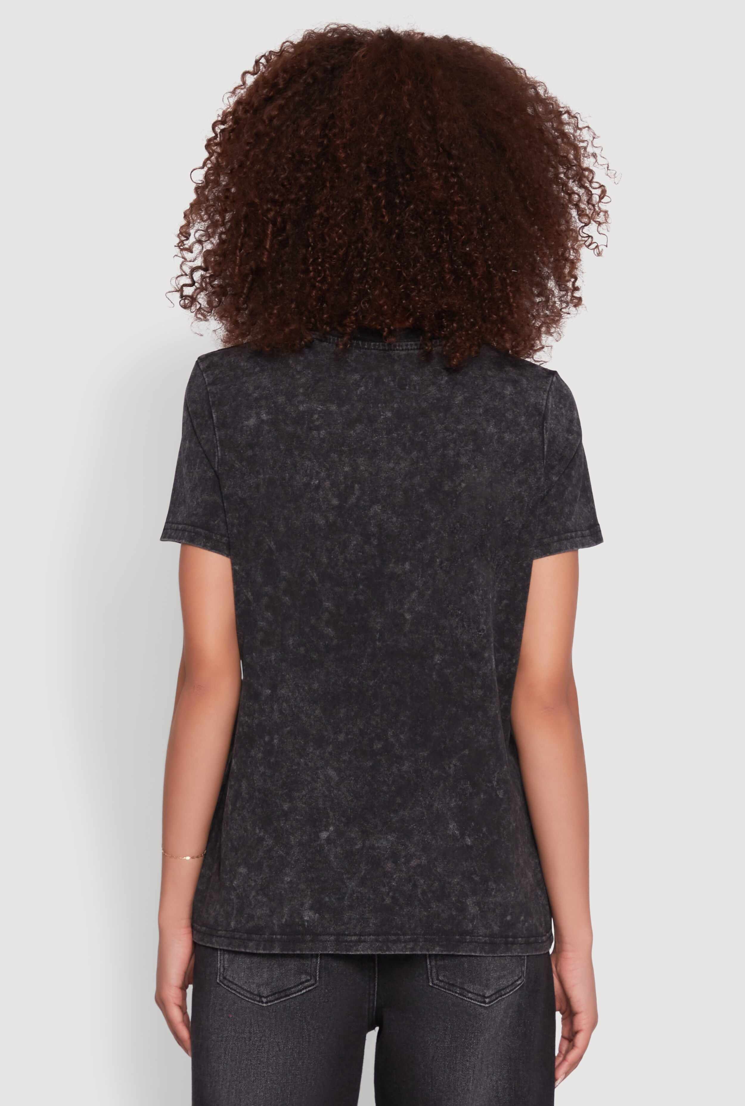 Mineral Wash Good Vibes Forever Graphic Tee