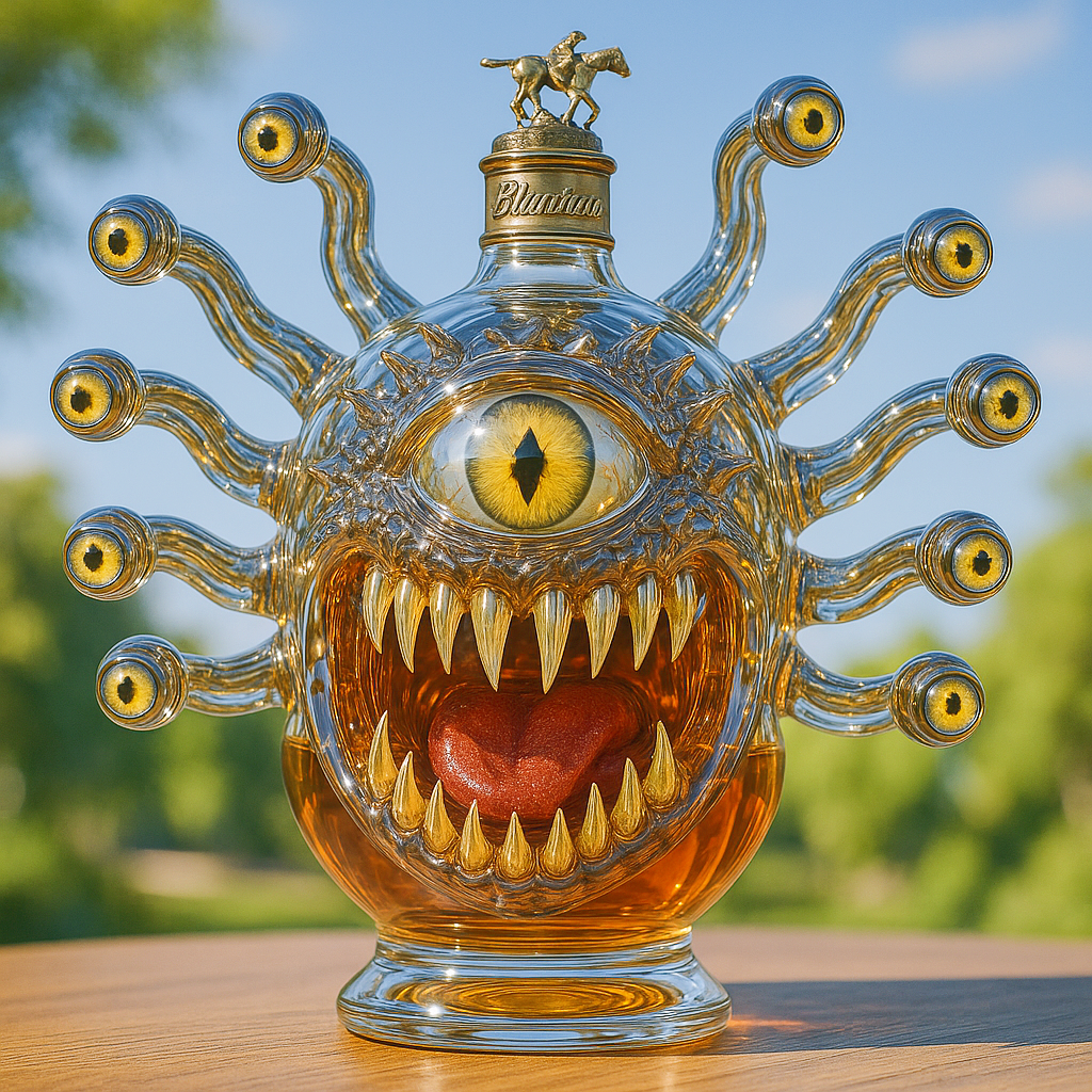 DND Beholder Whiskey Bottle