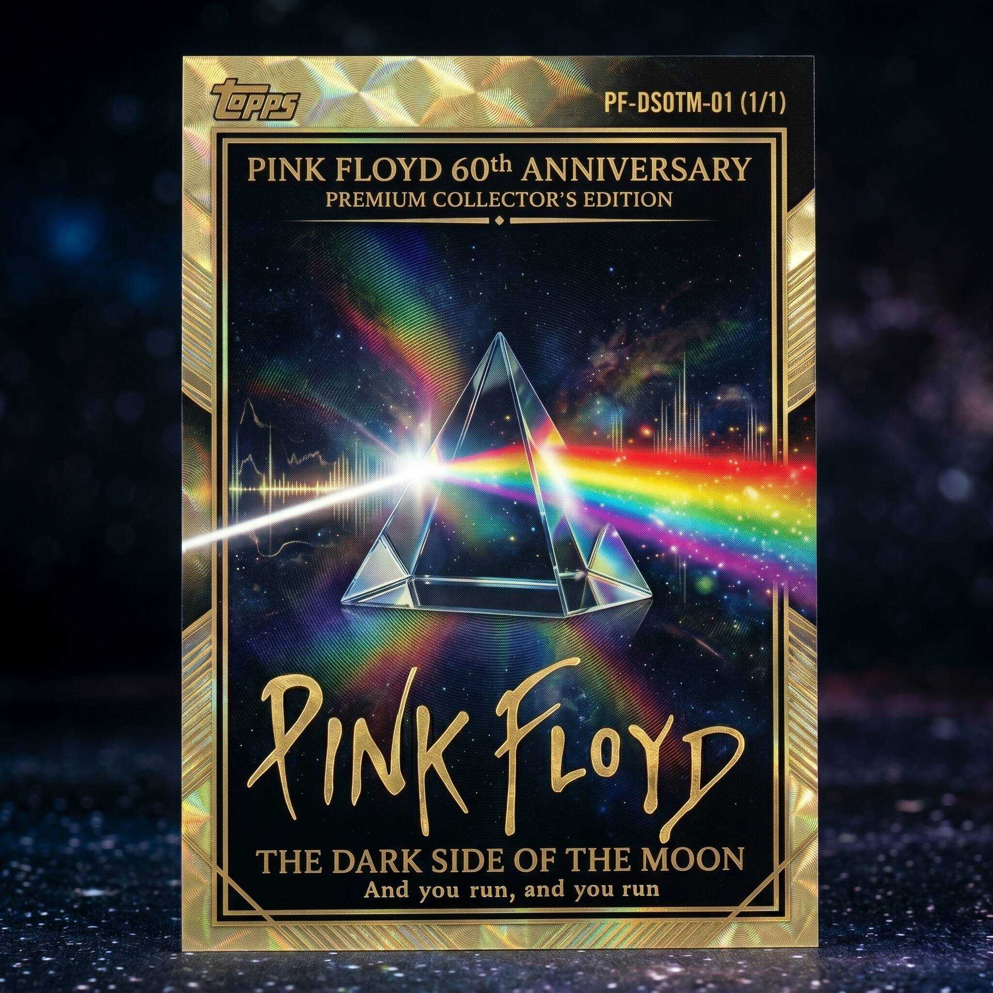 🎸 Pink Floyd 60th Anniversary Topps Limited Collectible Cards!✨