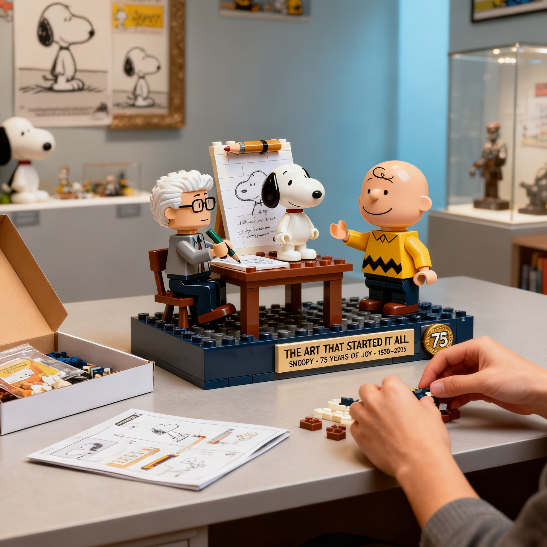 SNPY 75th ANNIVERSARY BUILDING SET