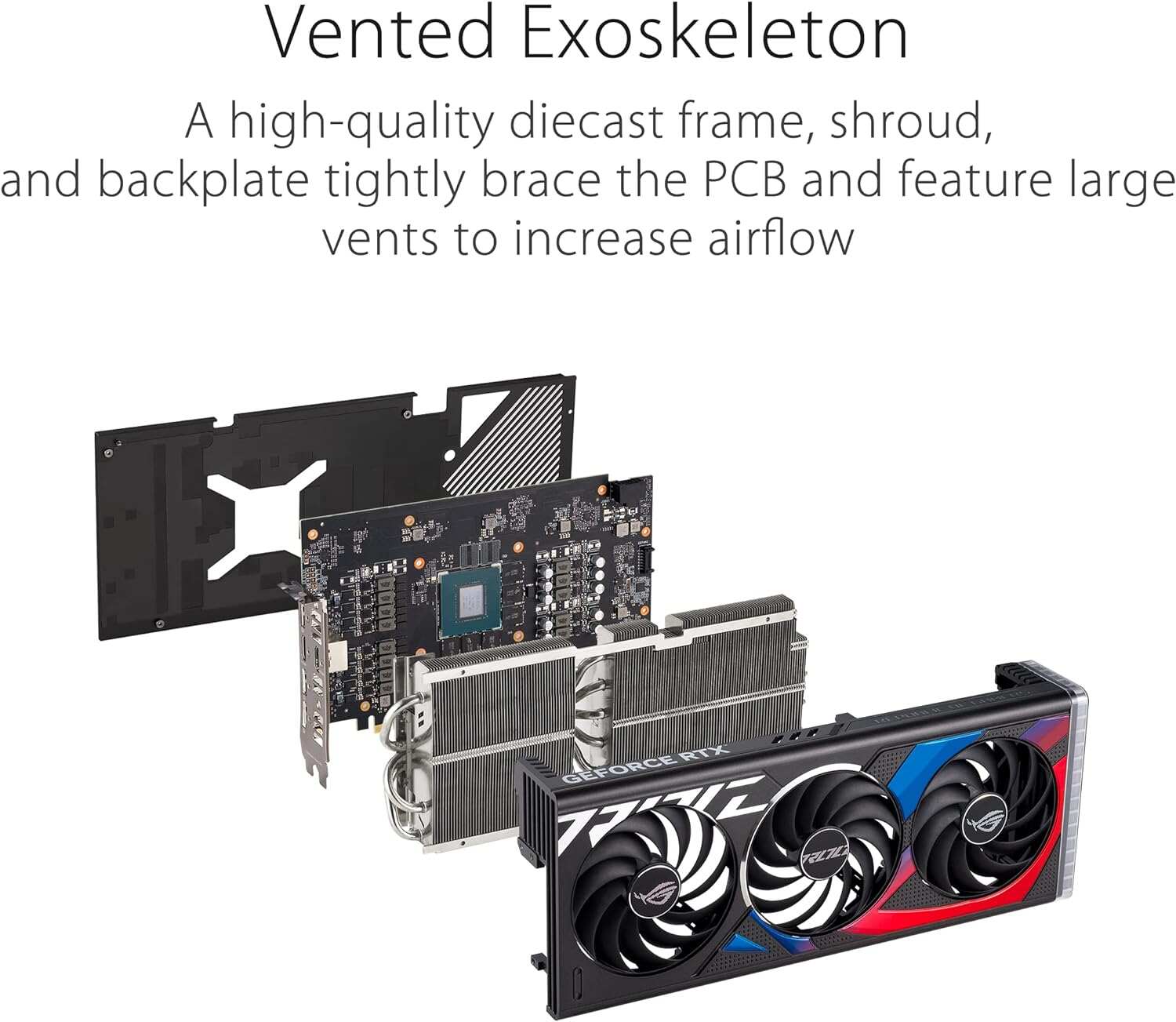 ASUS ROG Strix GeForce RTX™ 4070 OC Edition Gaming Graphics Card (PCIe 4.0, 12GB GDDR6X, DLSS 3, HDMI 2.1, DisplayPort 1.4a)