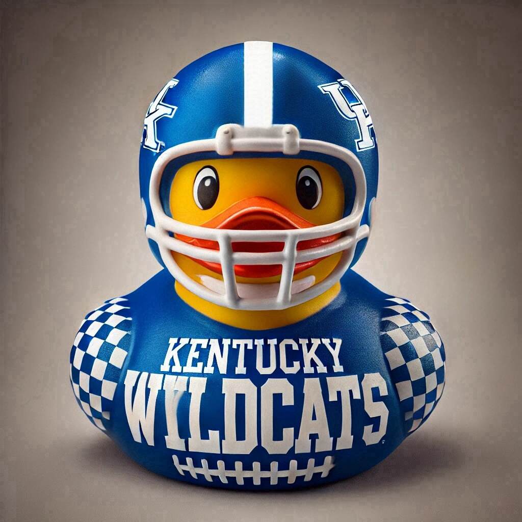 SEC Football Rubber Duck