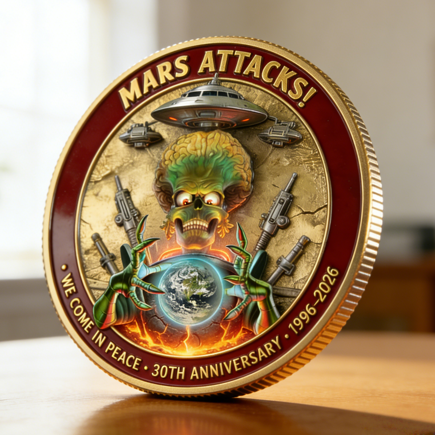 Mars Attacks! 30th Anniversary Commemorative Coin