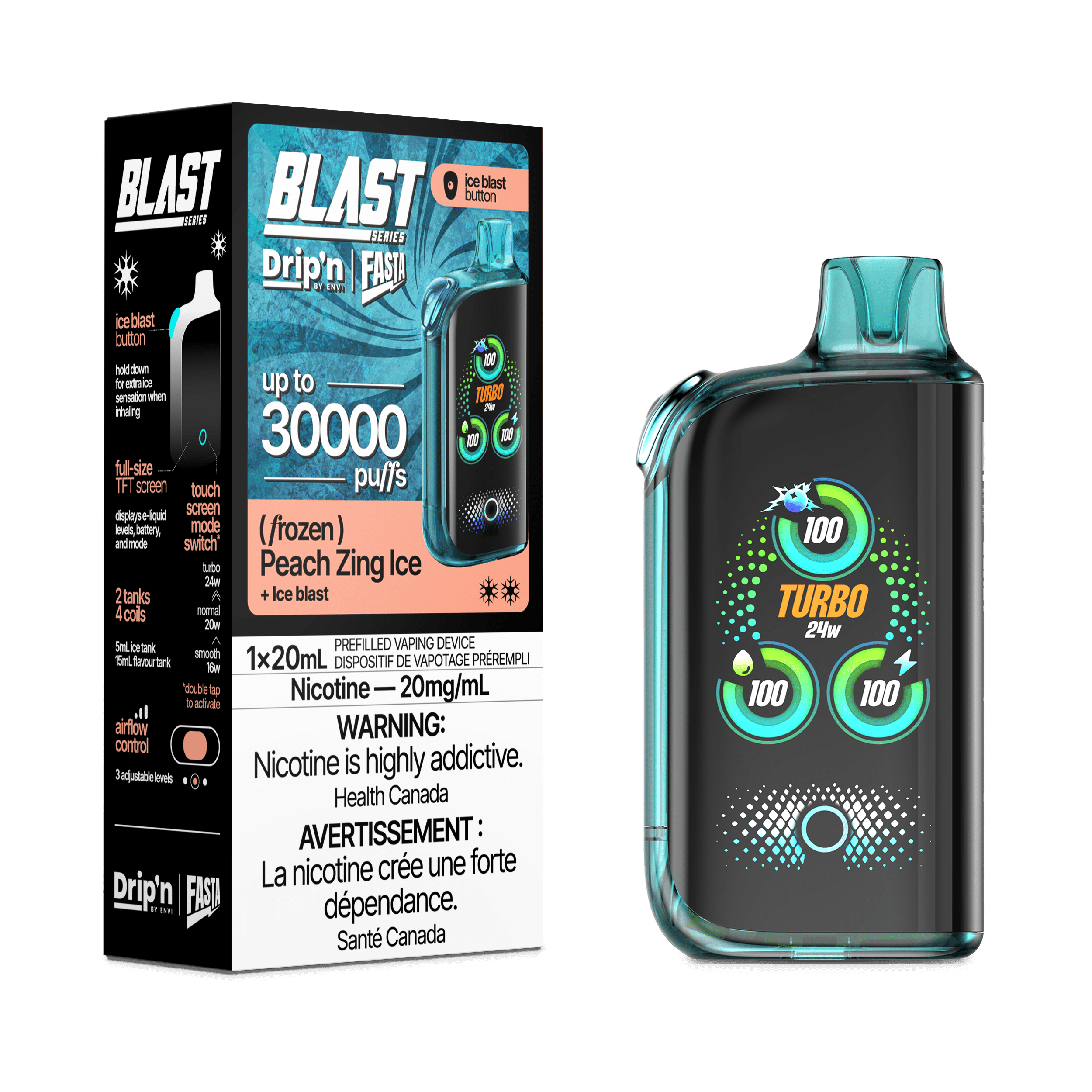 WAKA Drip'n × Fasta Blast 30K