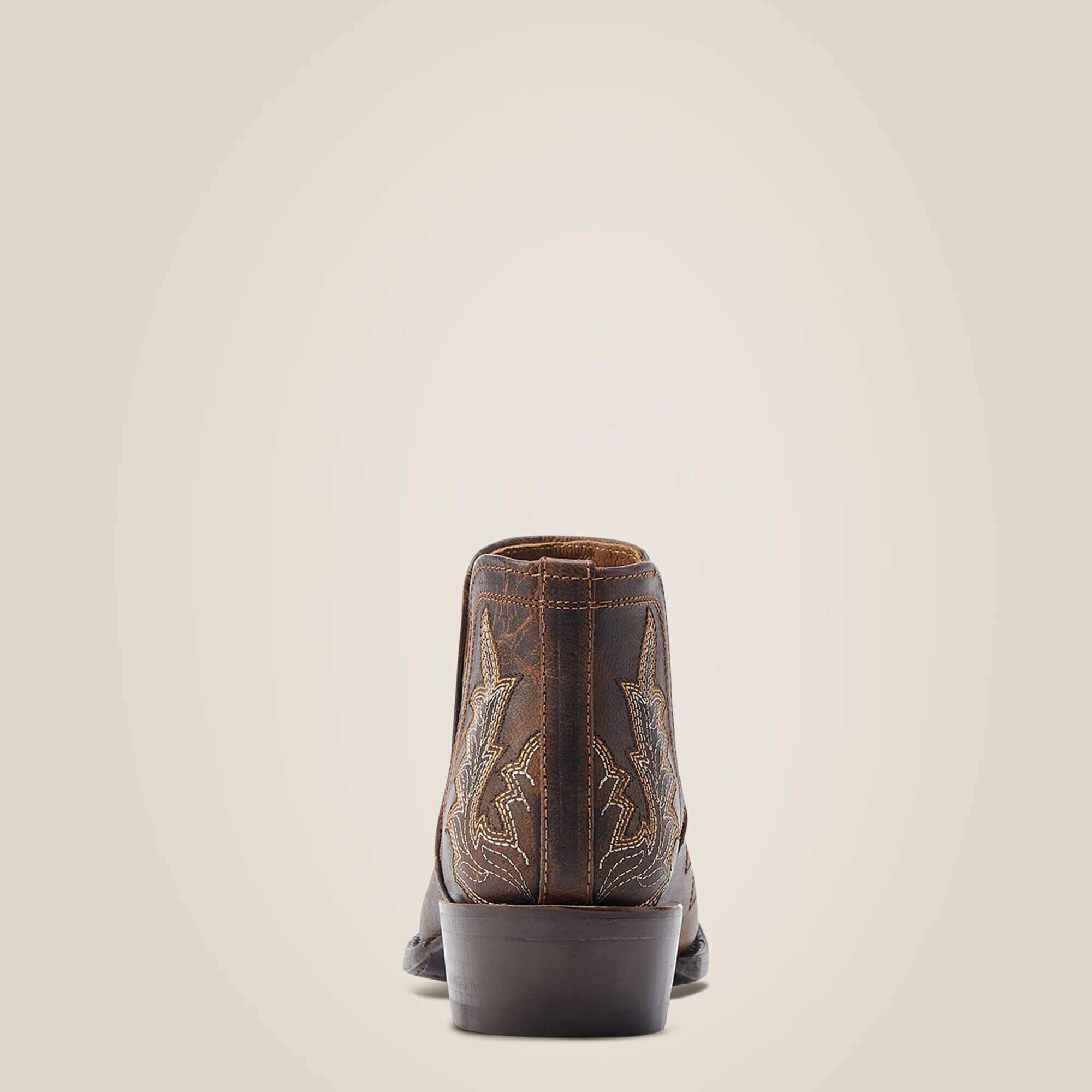 Dixon Low Heel Western Boot