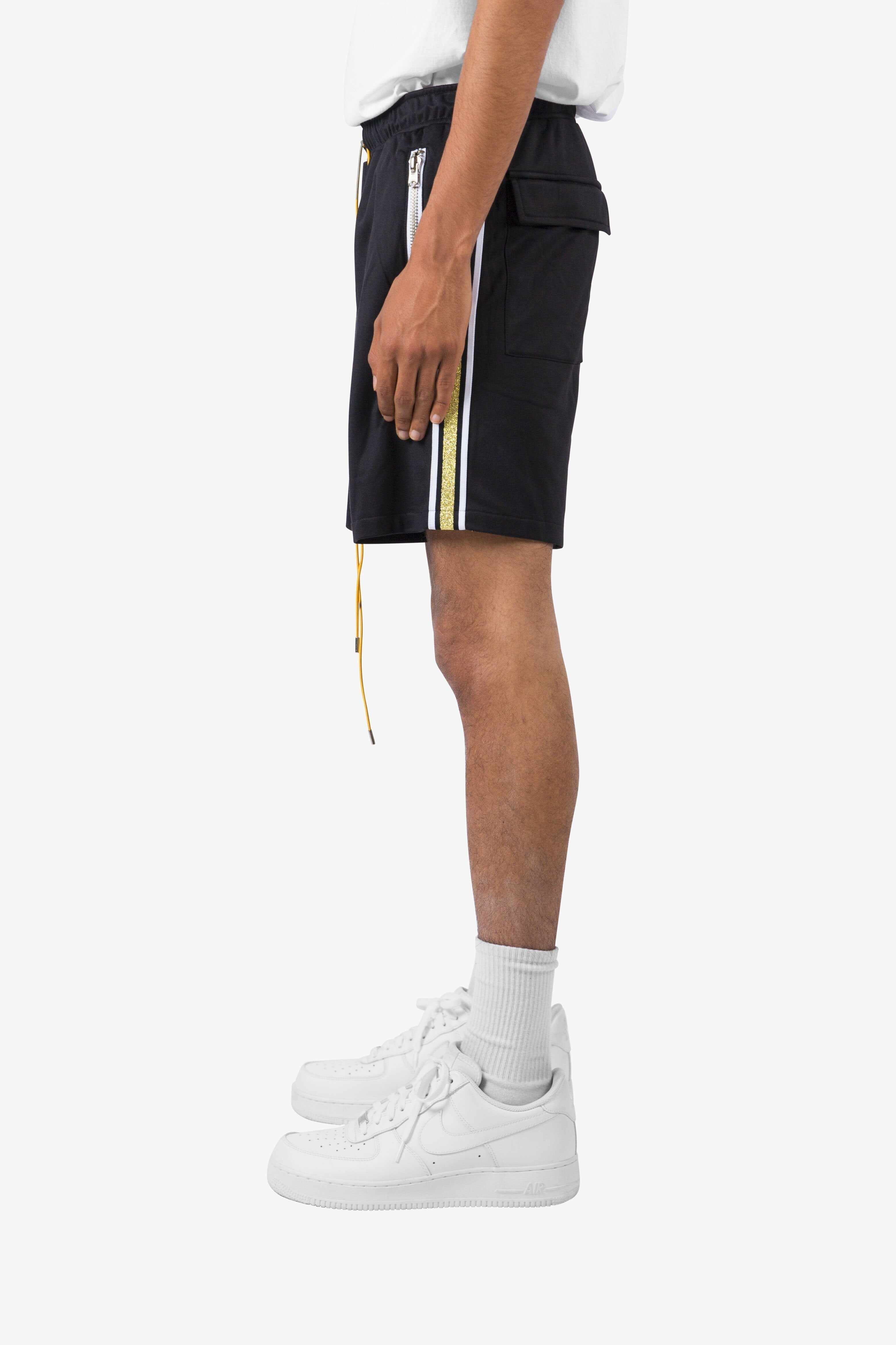 Lux Shorts - Black/Gold