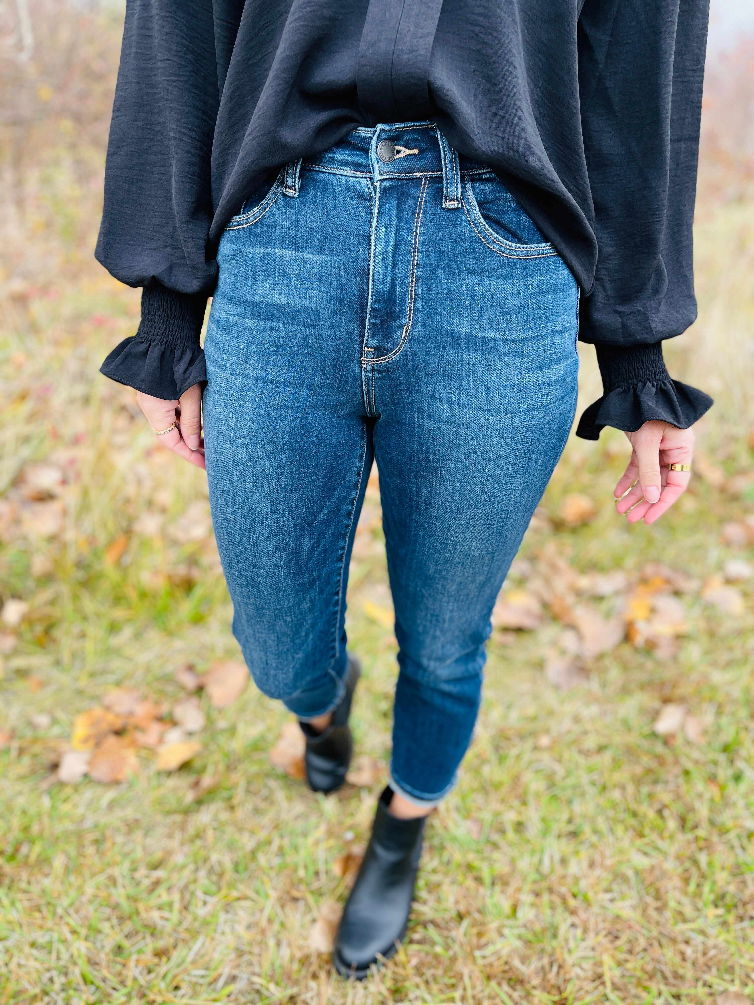 PLUS/REG Slim To None Nondistressed Slim Fit Jeans