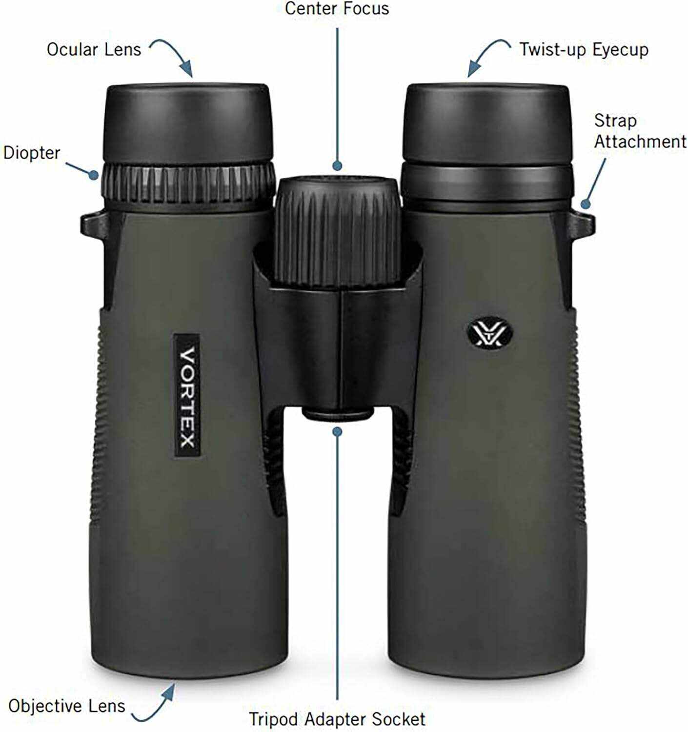 Vortex Optics Diamondback HD Binoculars 15x56