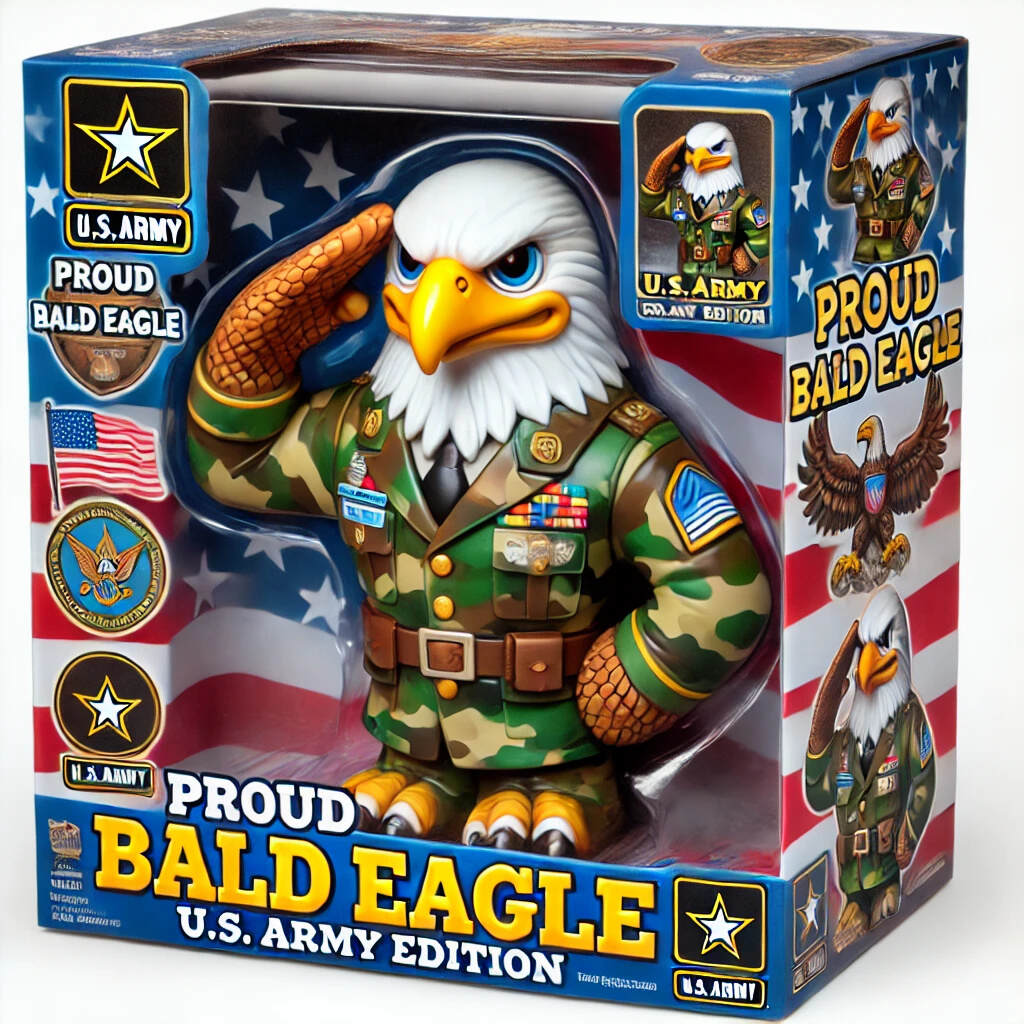 Veteran Tribute Proud Bald Eagle