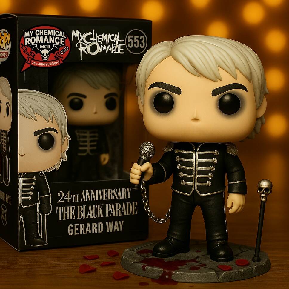 My Chemical Romance 24th Anniversary POP Figure!
