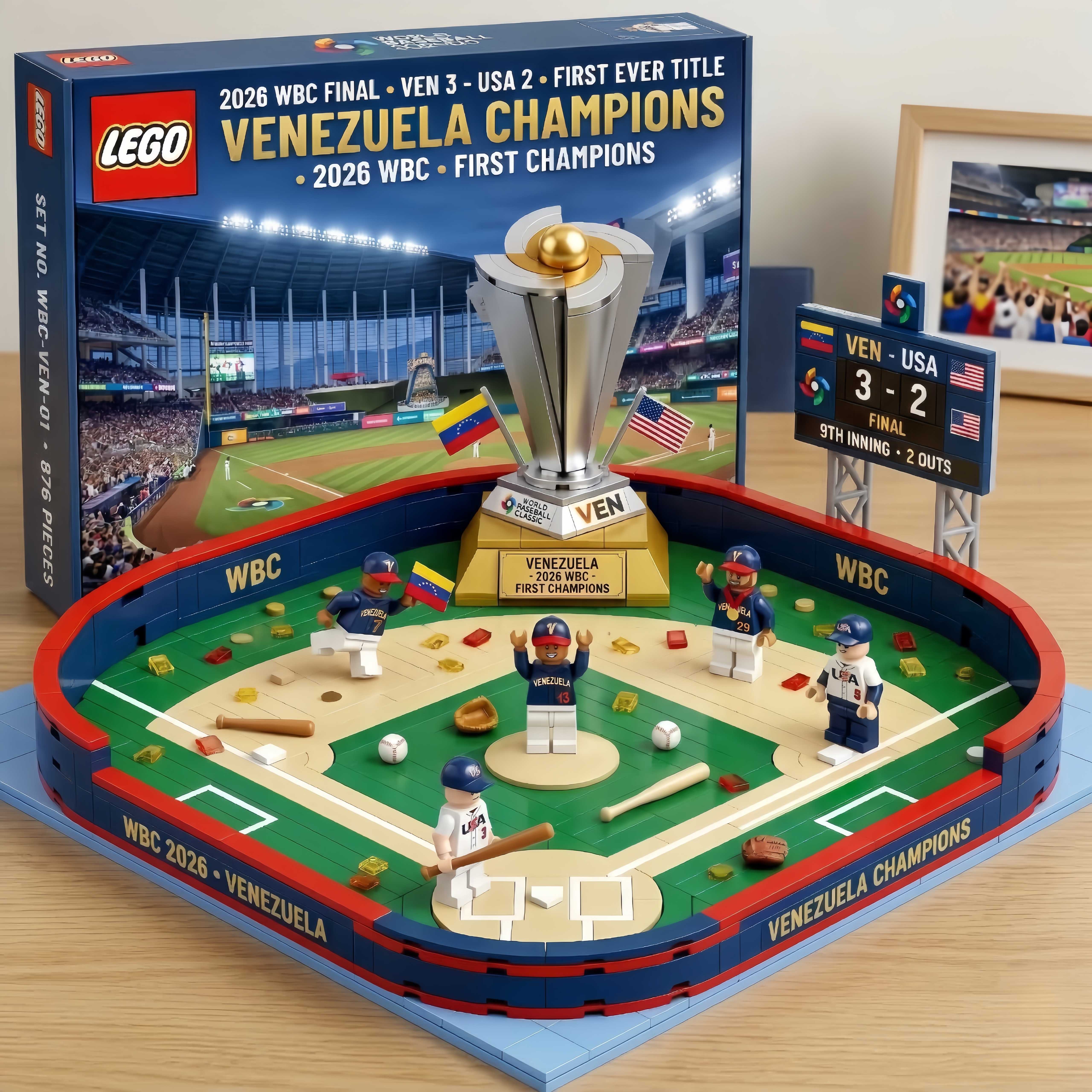 LEGO 2026 WBC FINAL Venezuela Champions Set