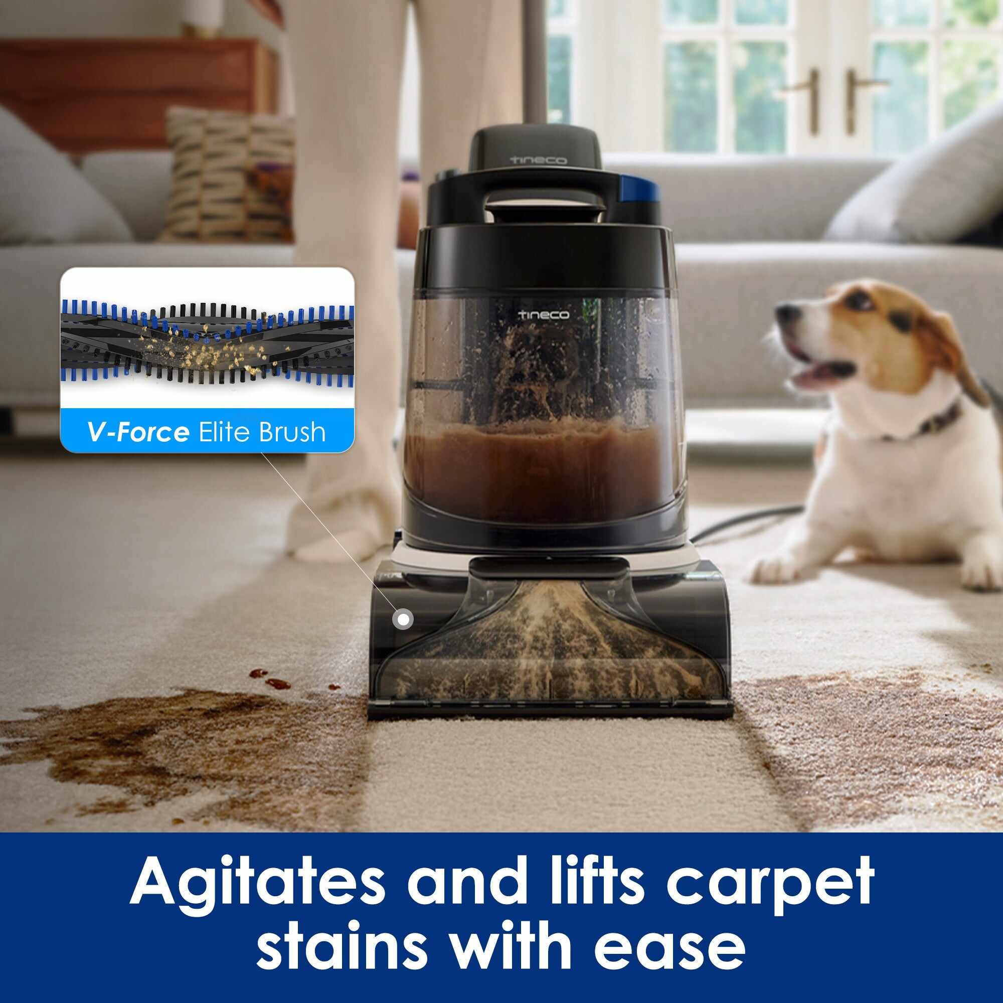 Tineco Carpet ONE Cruiser 2 in 1 Water Tank and Brush Roller