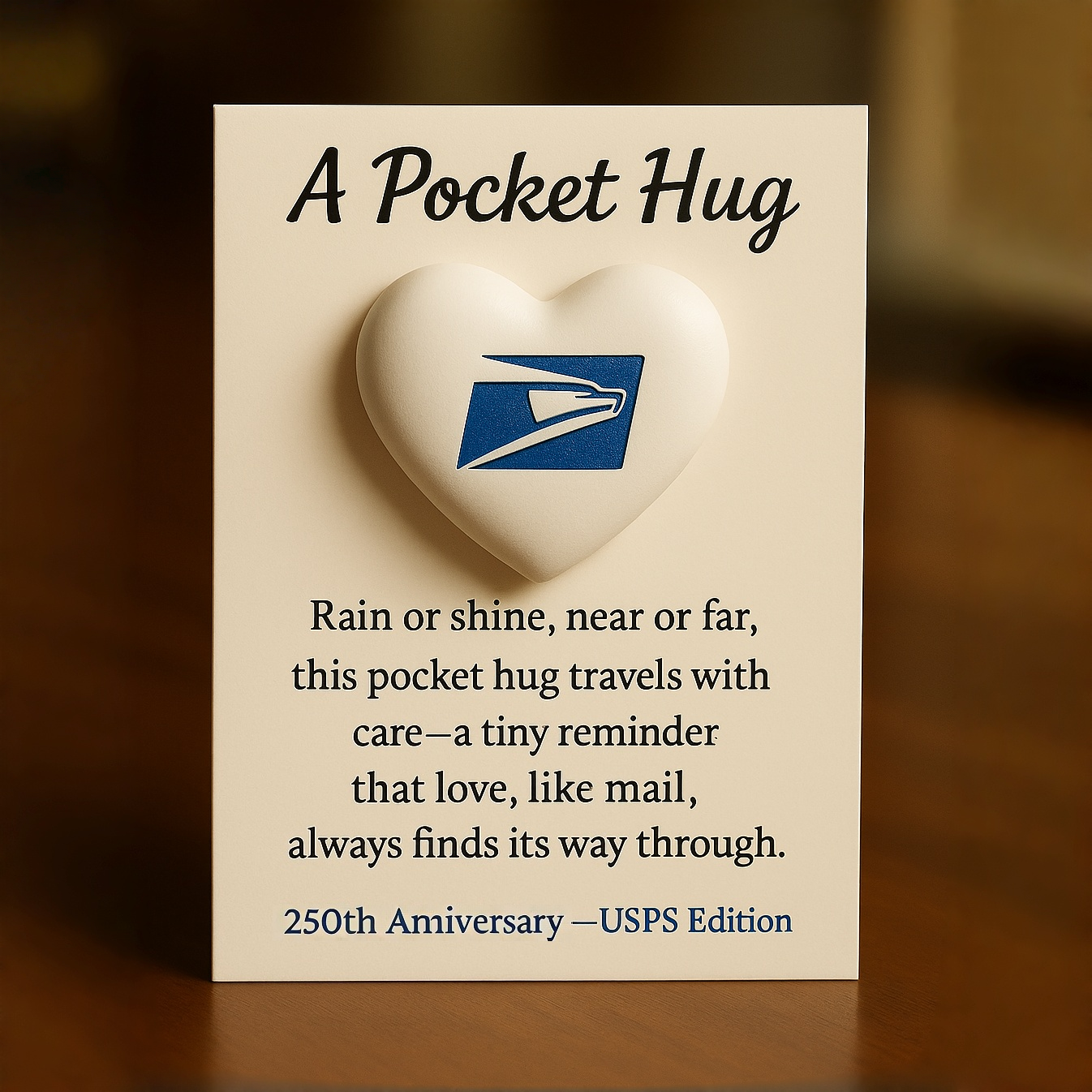 A Pocket Hug — USPS 250th Anniversary Edition🎁