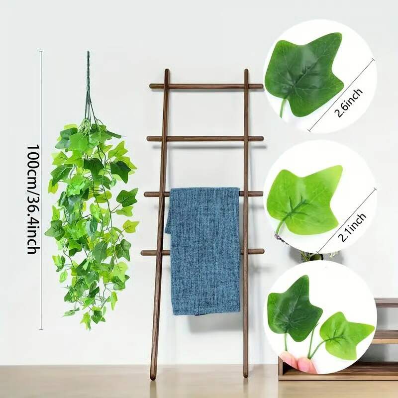 EverGreen Cascade! 3.6ft Faux Vine Trio--Easy to Grow Houseplant