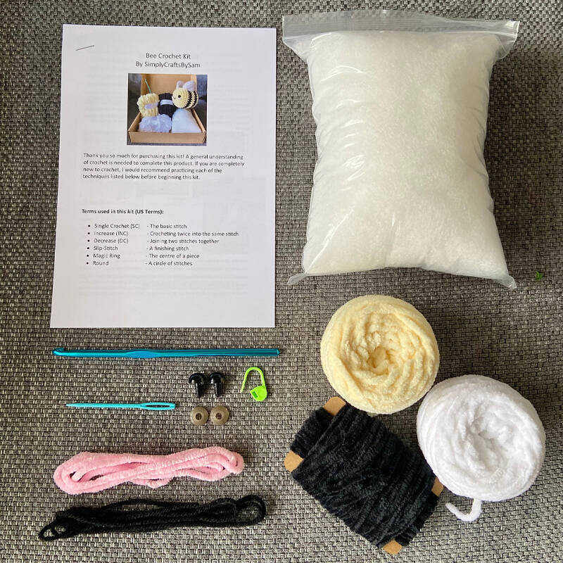 Bee Crochet Kit