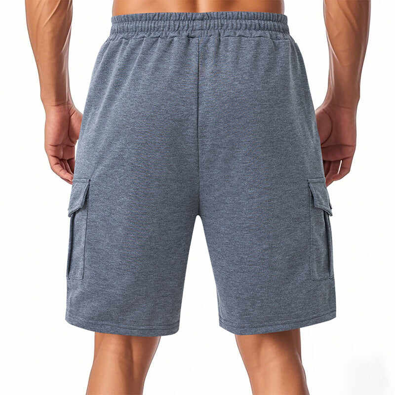 Heavy Loose Casual Multi-pocket Sports Cargo Shorts