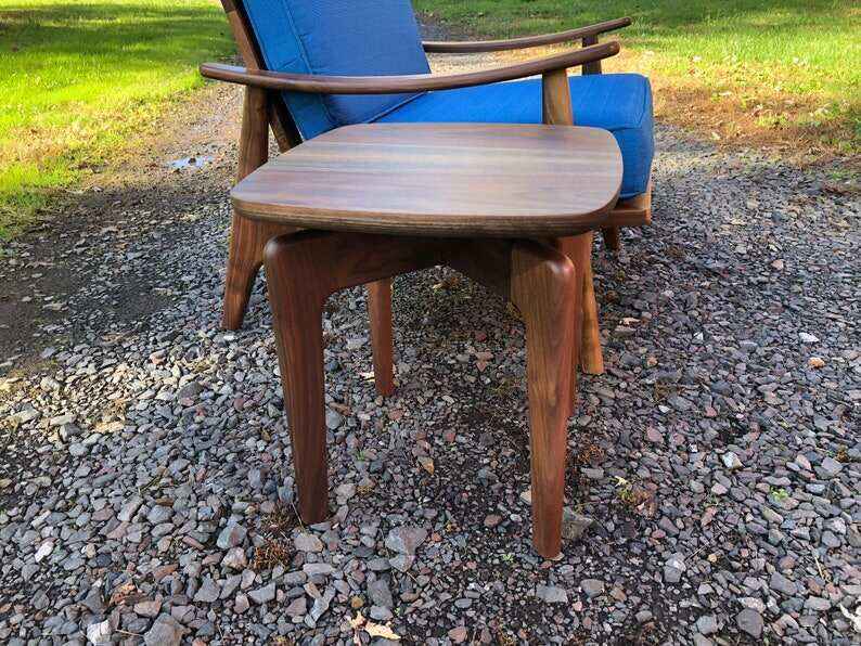 Side Table , Mid Century Modern , Walnut , End Table , Midcentury , Danish Modern