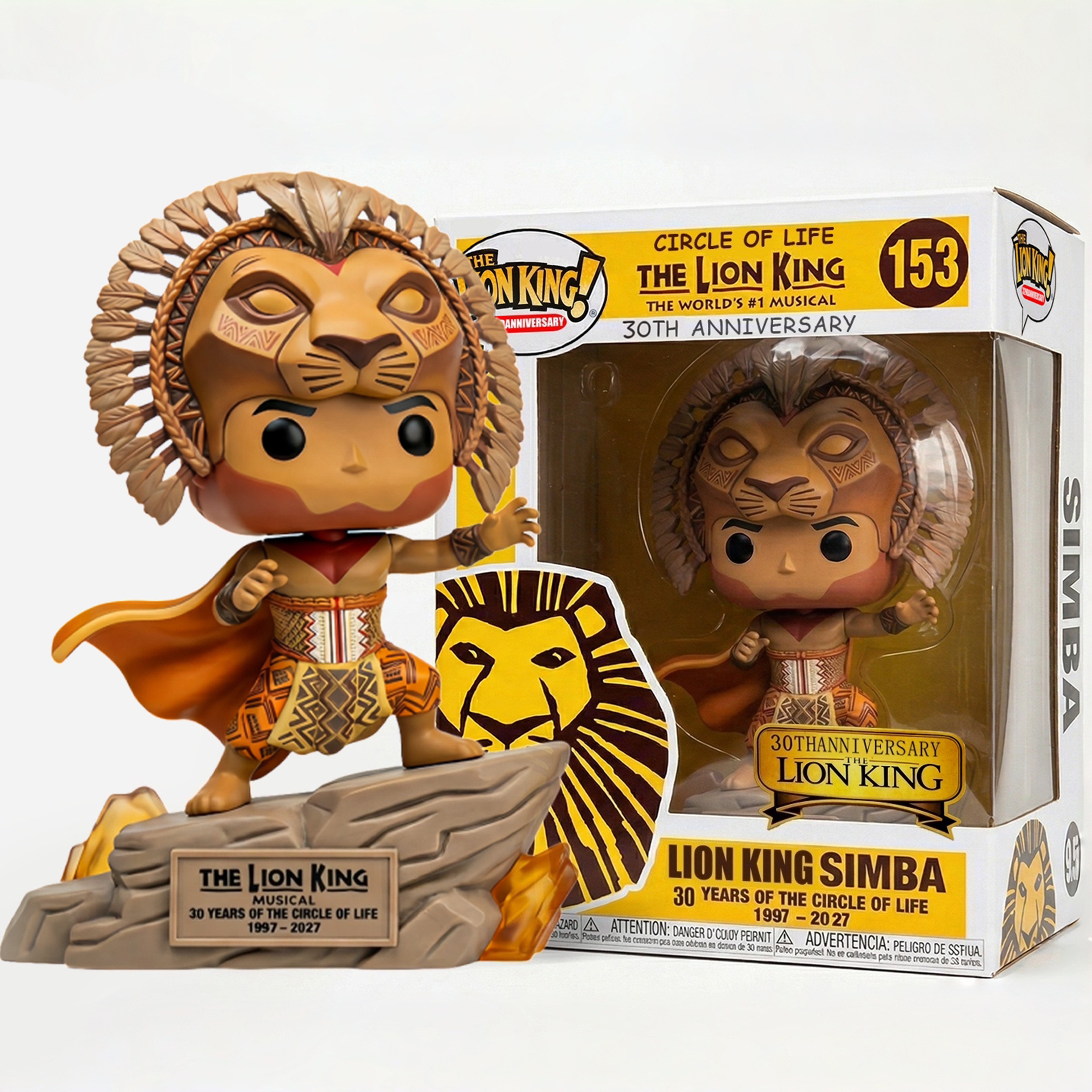 🦁 The Lion King: 30th Anniversary Musical Simba – King of the Stage Pop! 🎭