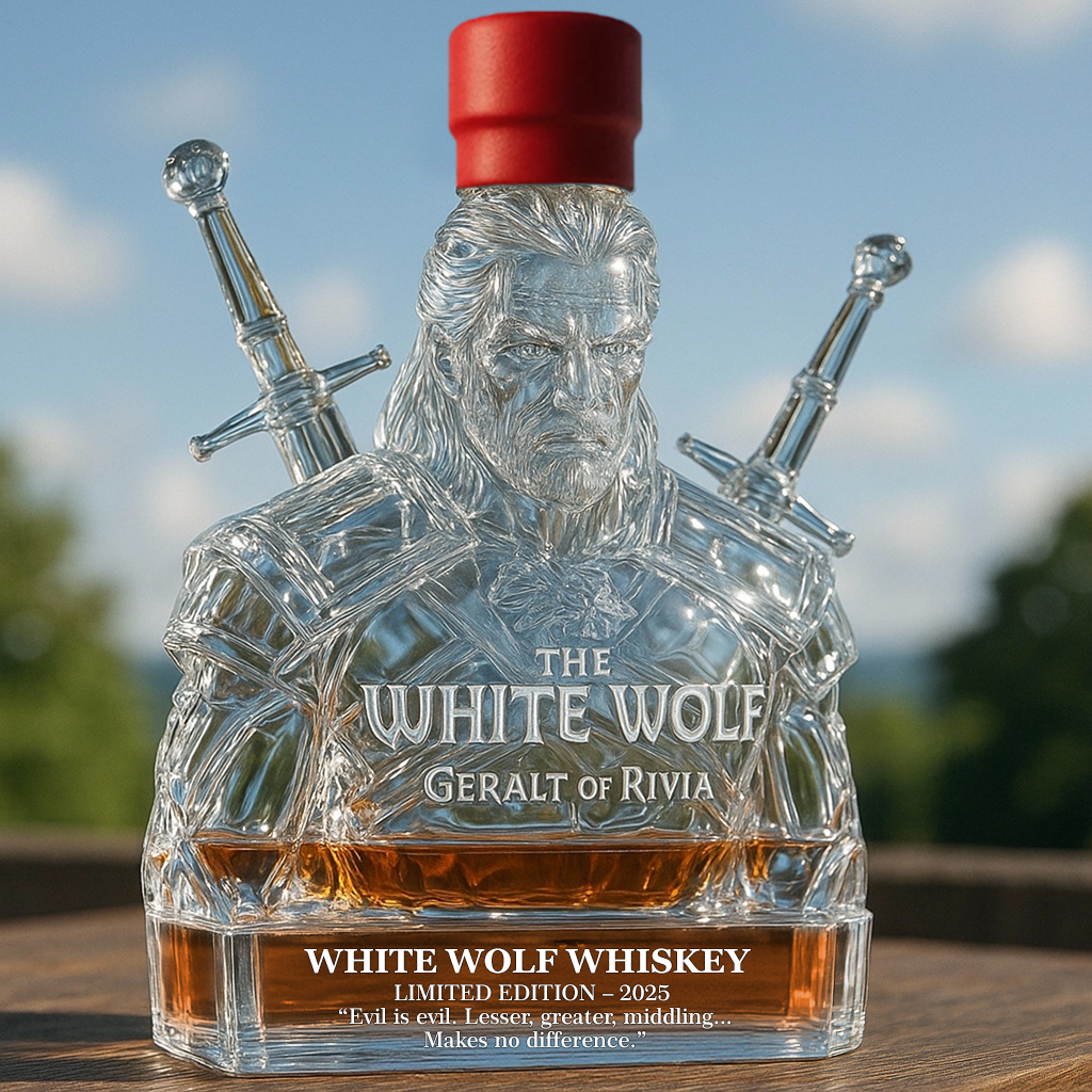 The Witcher 3 Whiskey Bottle