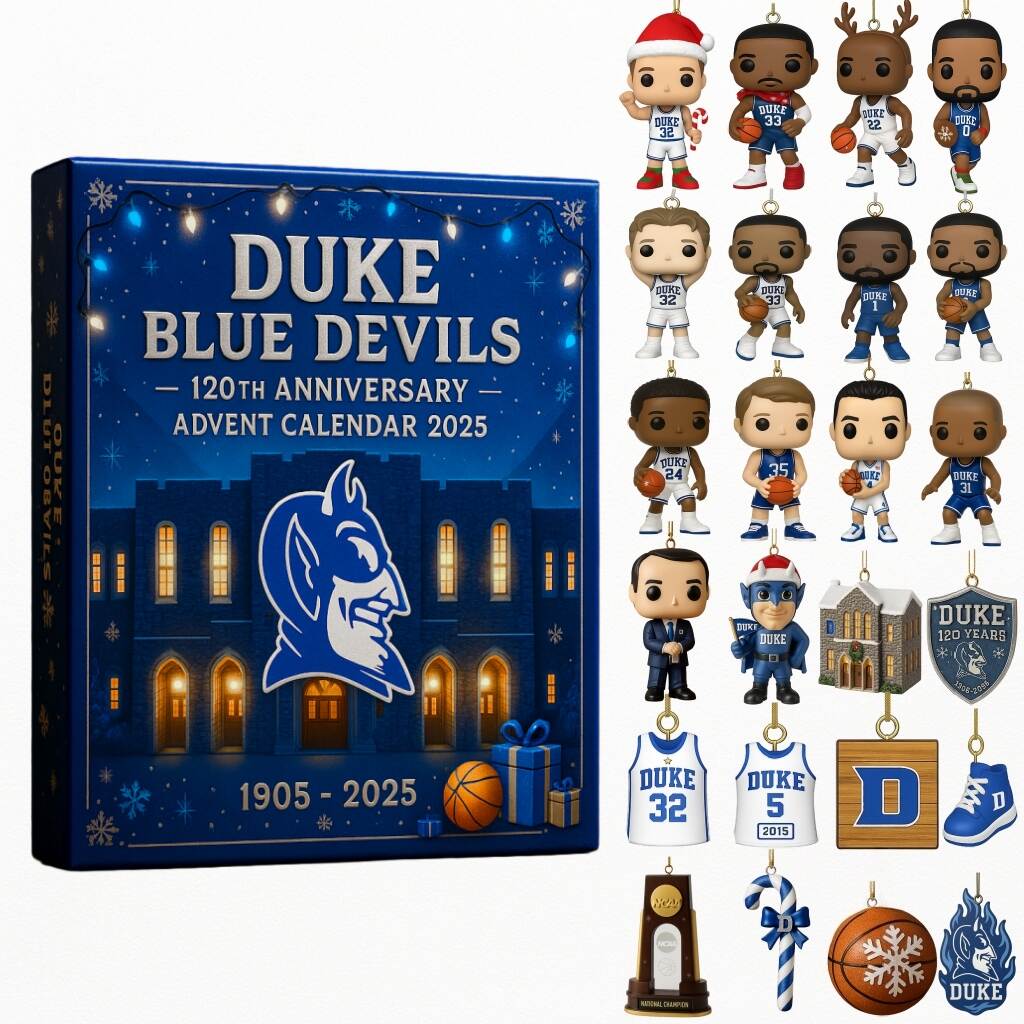 Duke Blue Devils 120th Anniversary Advent Calendar 2025