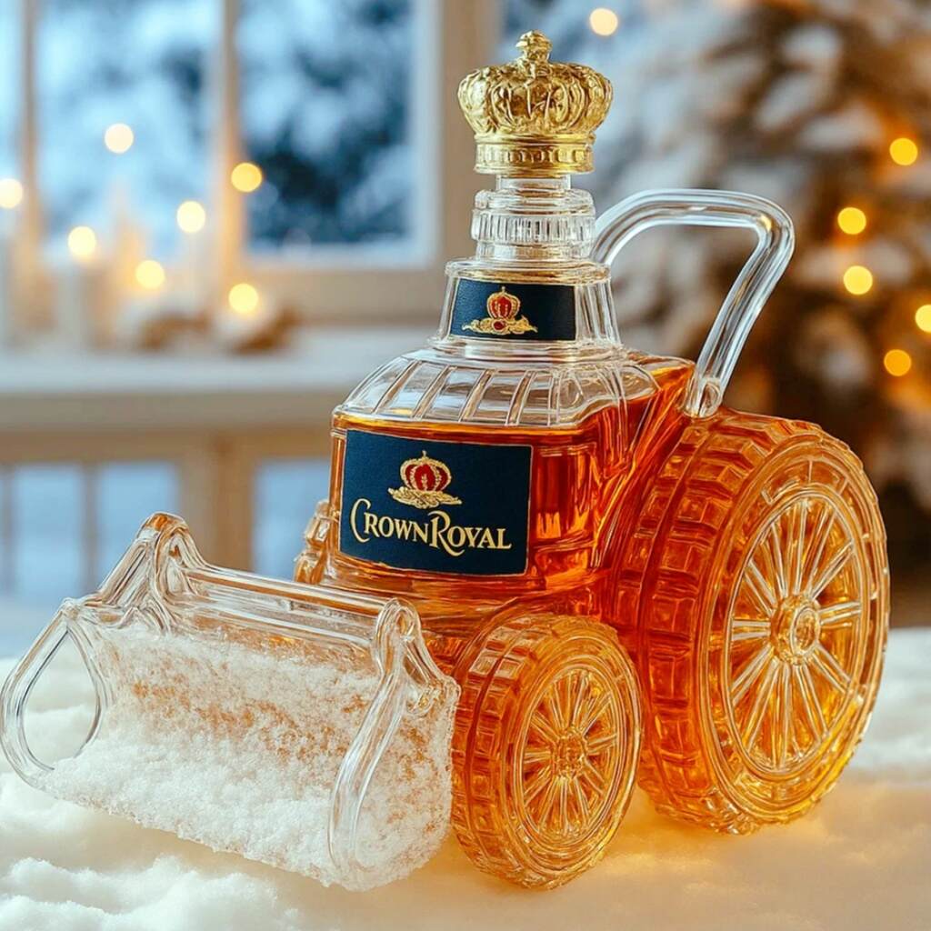 Snowplow Whiskey Bottle