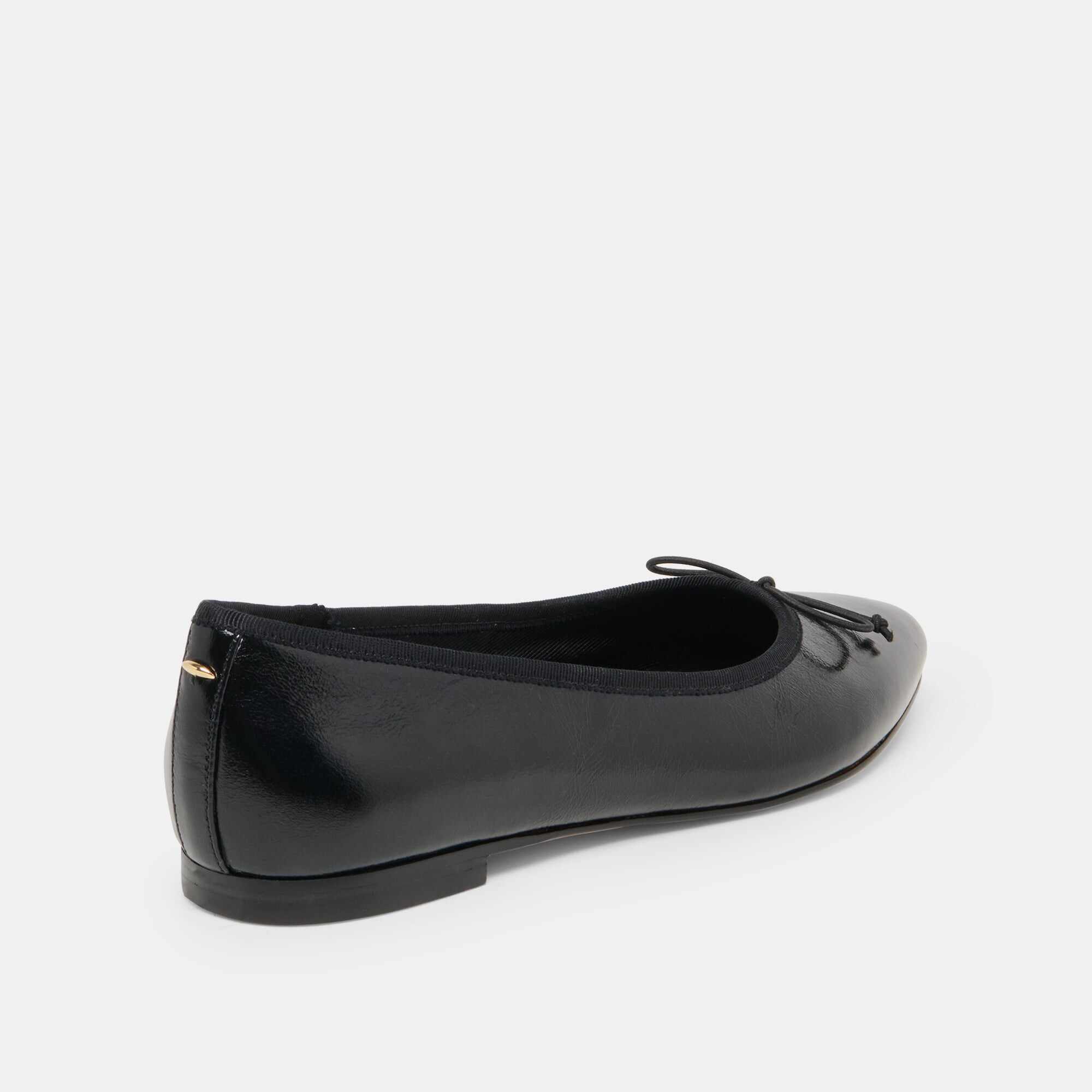 CELIO BALLET FLATS BLACK LEATHER