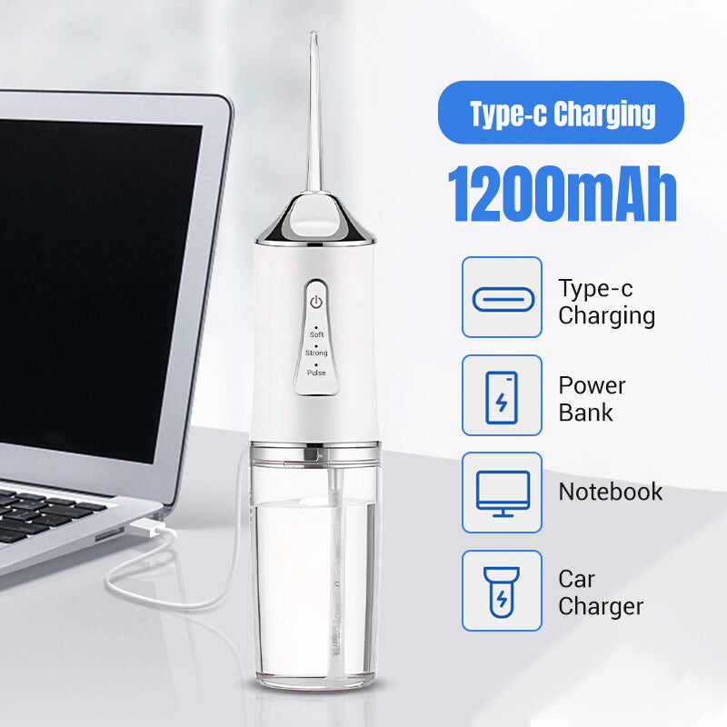 ⏳ Time-Limited Special! ⏰ Portable Oral Irrigator – Water Flosser! 💧🦷