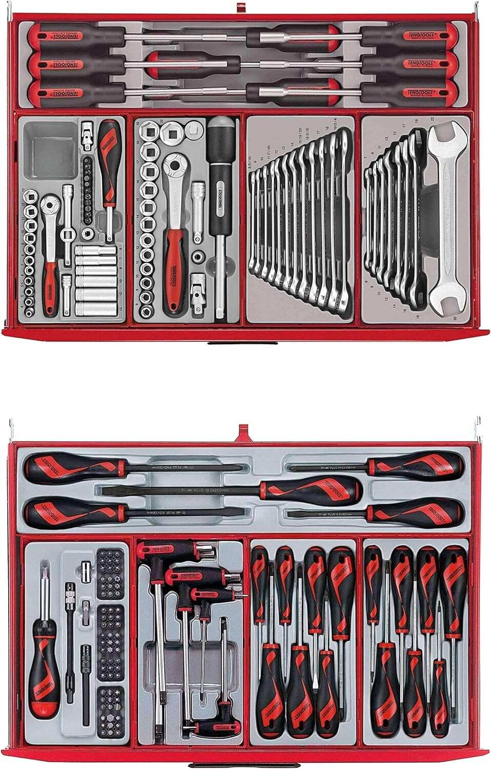 Teng Tools 1100 Piece Complete Mixed Monster Mega Master Hand Tool Kit - TCMONSTER02