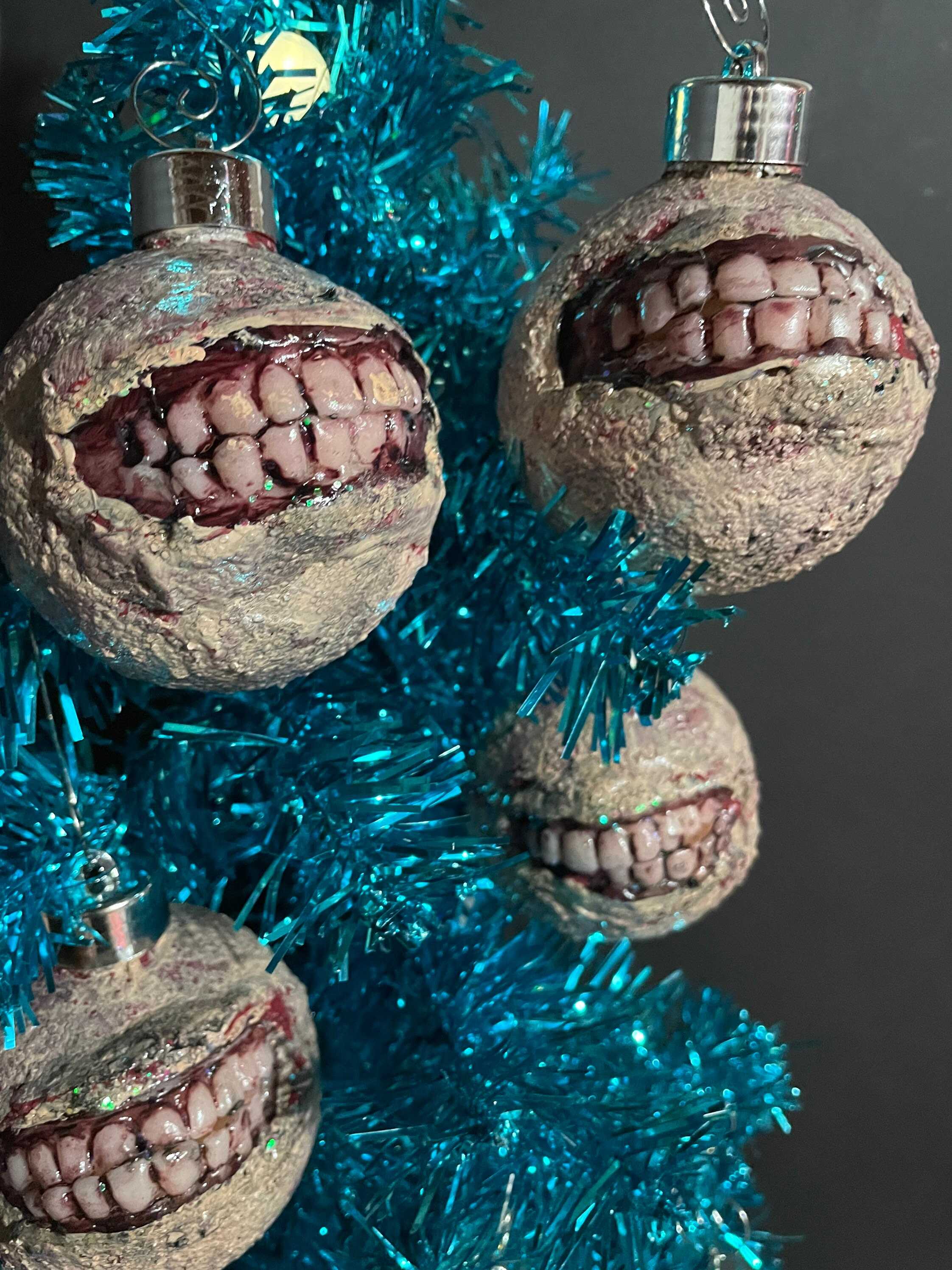 Grinning Ugly Ornament-Ugly Decorations Holiday Traditions