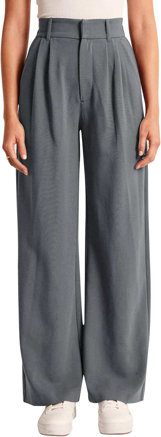 High-Waisted Work Pants for Women – Business Casual Office Trousers with Pockets (2025 Edition)