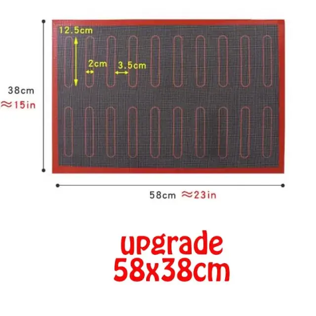 Perforated Silicone Baking Mat Non-Stick Oven Sheet Liner Bakery Tool For Cookie /Bread/ Macaroon Kitchen Bakeware Accessories