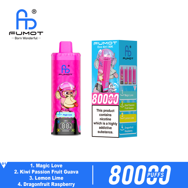 Fumot 4in1 80K -Disposable Vape