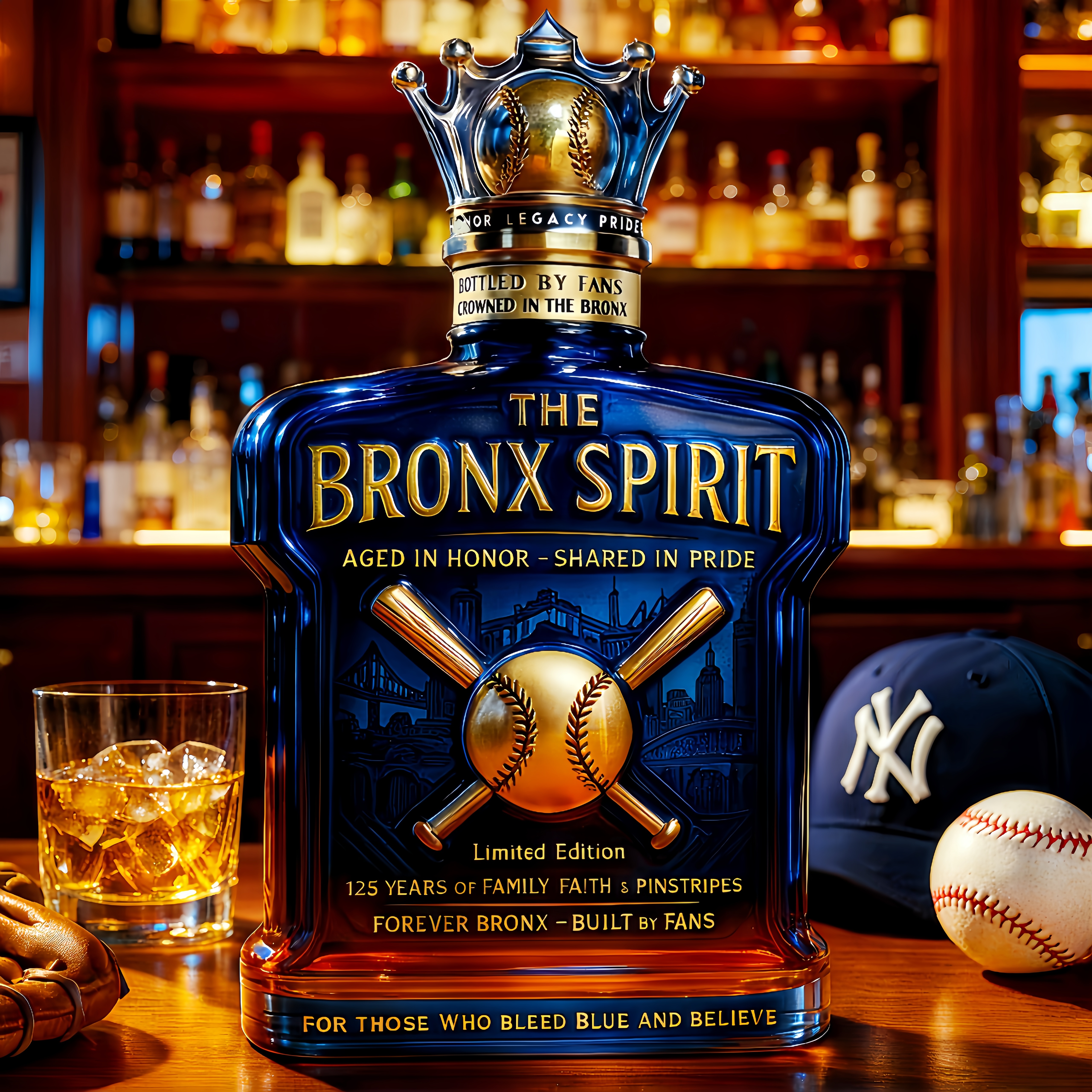 The Bronx Spirit – New York Yankees Whiskey Decanter Limited Edition