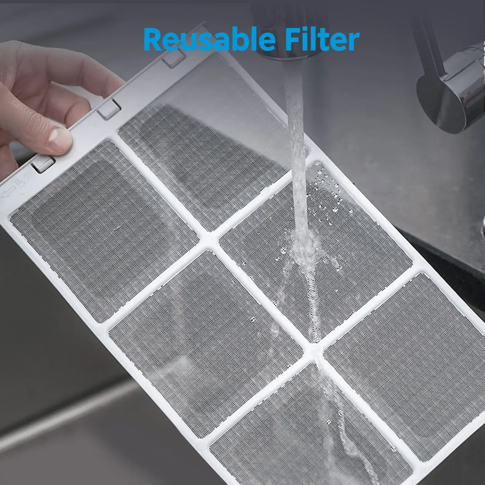 5,000 BTU EasyCool Mechanical Small Window Air Conditioner - Cool up to 150 Sq. Ft. AC with Easy-to-Use Mechanical Controls and Reusable Filter, Perfect for Small Bedroom, Living Room, Home Office