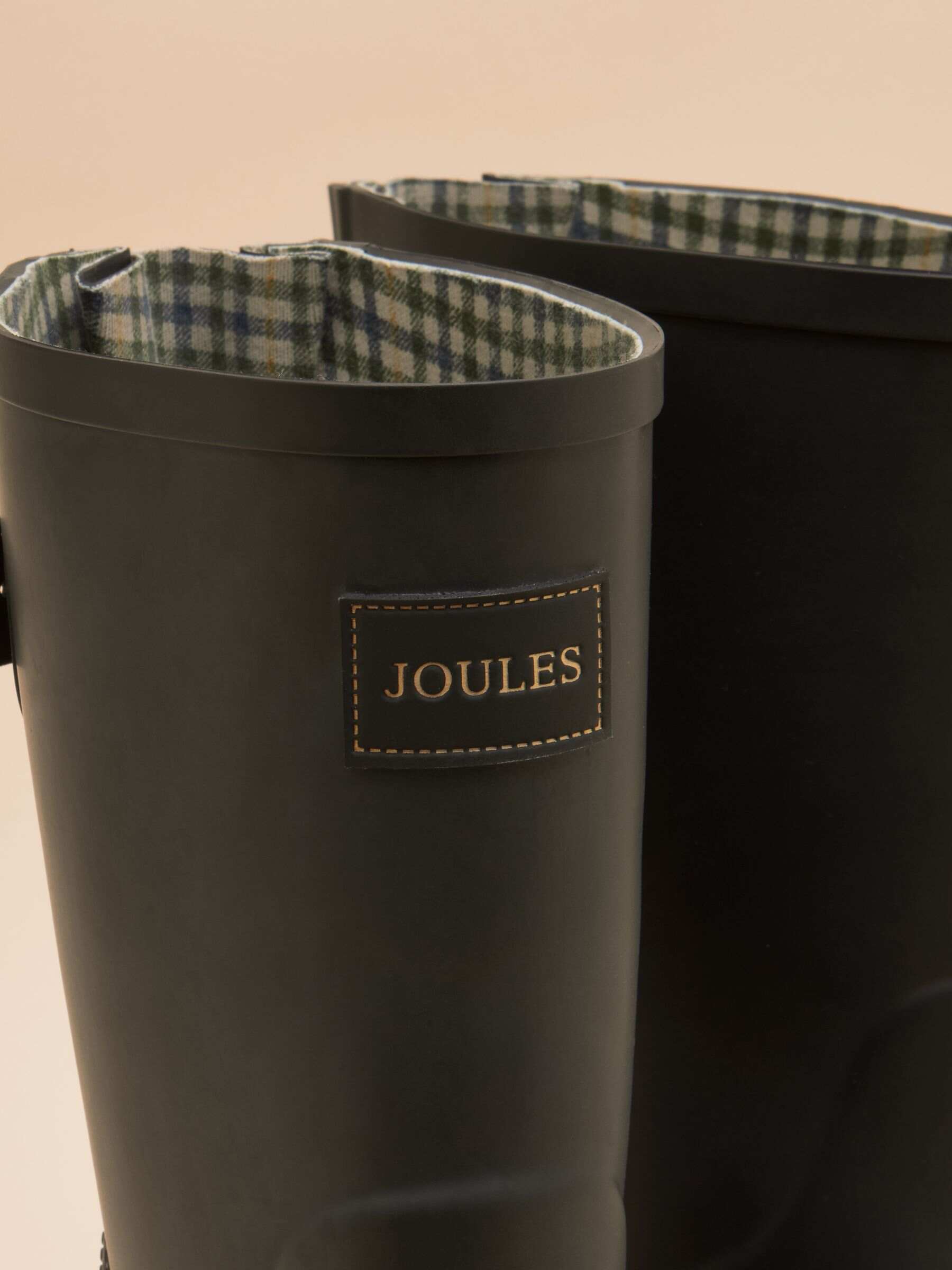 Wistow Black Adjustable Mid Calf Wellies