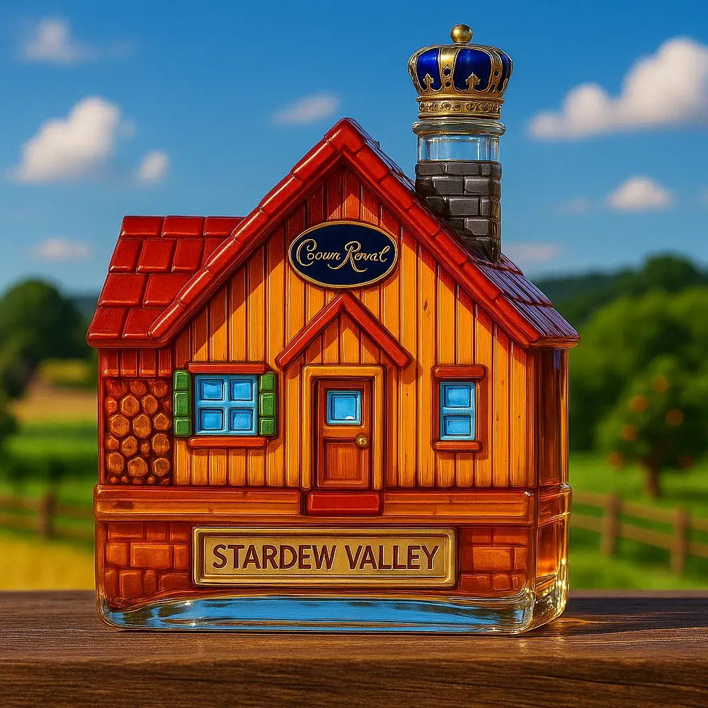 Stardew Valley Farmhouse Limited Edition Whisky Bottle