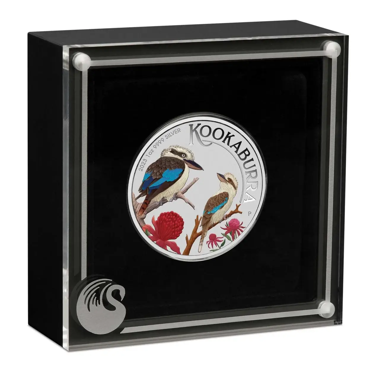 2023 Australian Kookaburra - World Money Fair Berlin Special Edition - 1oz Silver Coloured