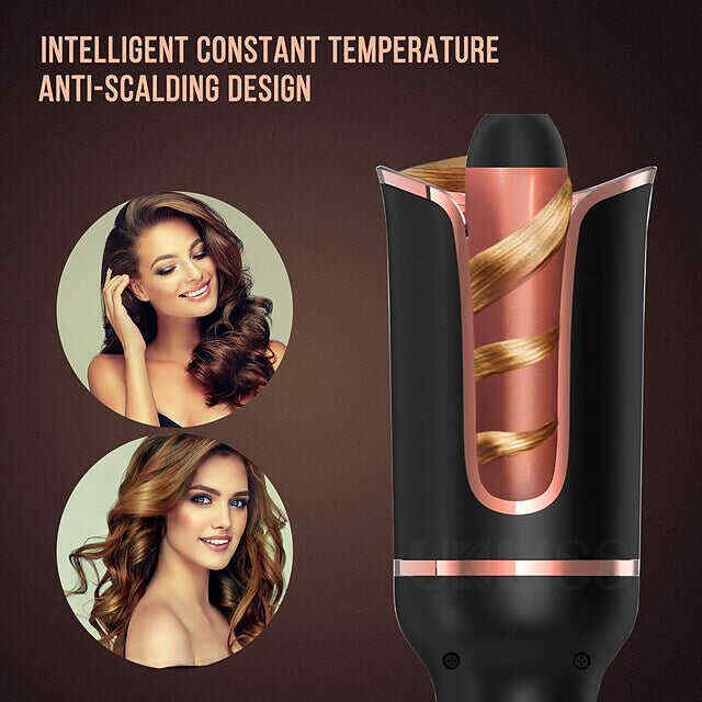 Automatic Hair Air Curler Quick Curling Iron Curls Hair Waver Tongs Rotating Hair Curling Wand Hair Waver Professional Ceramic Wave Styer Tools