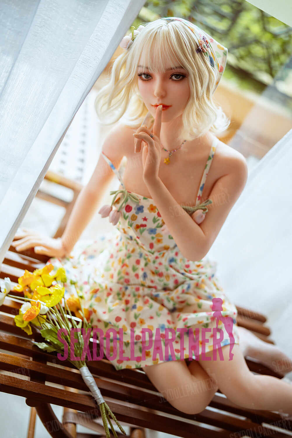 EU Stock - YAMIEE Ottilie Unique Design  4.92ft/ 150cm K49 TPE Small Tits Lightweight Adult Sex Doll
