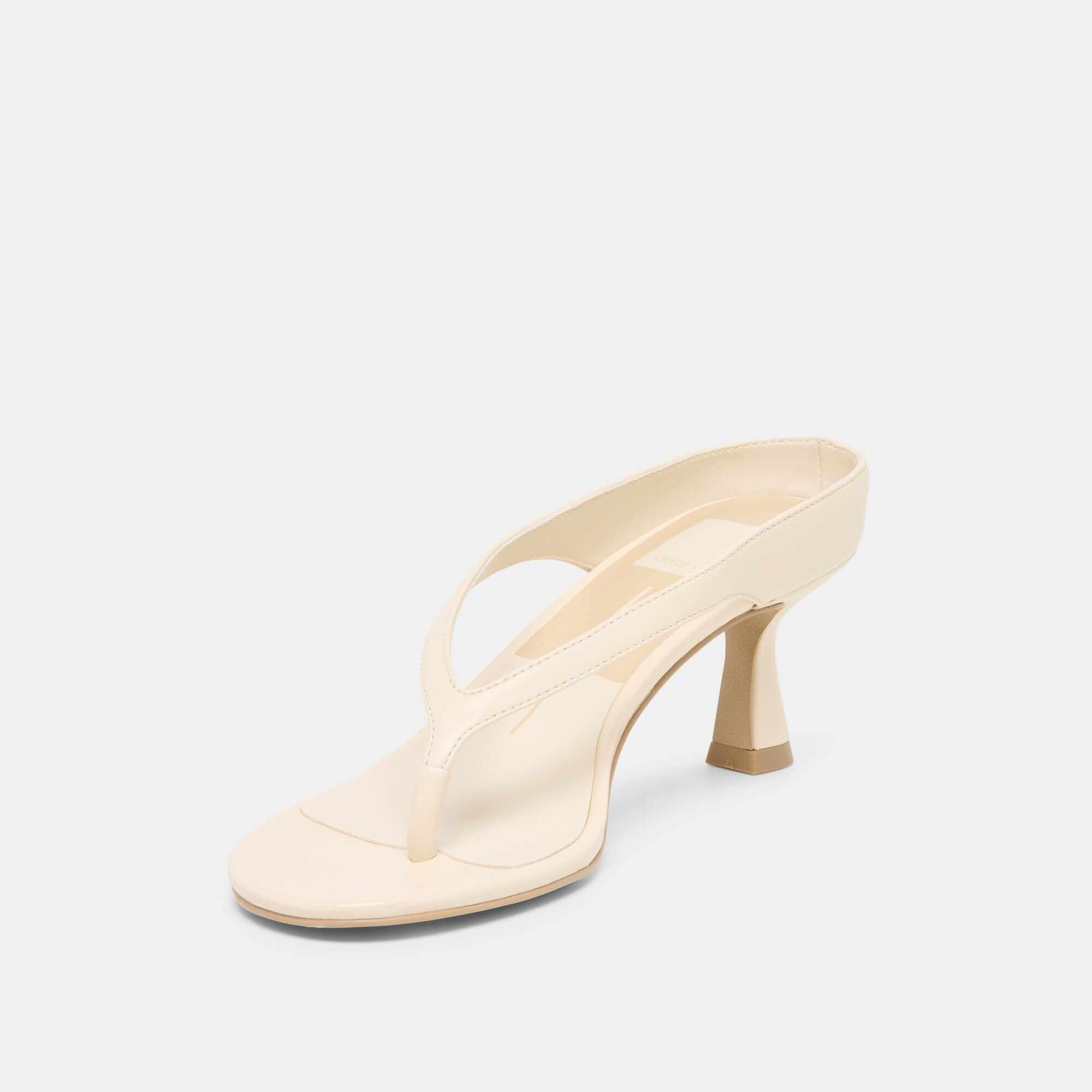DOREEN HEELS BONE LEATHER