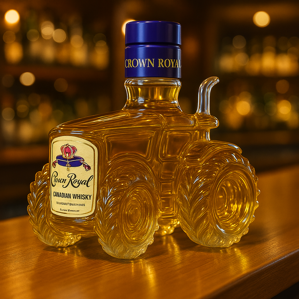 Tractor Whiskey Bottle