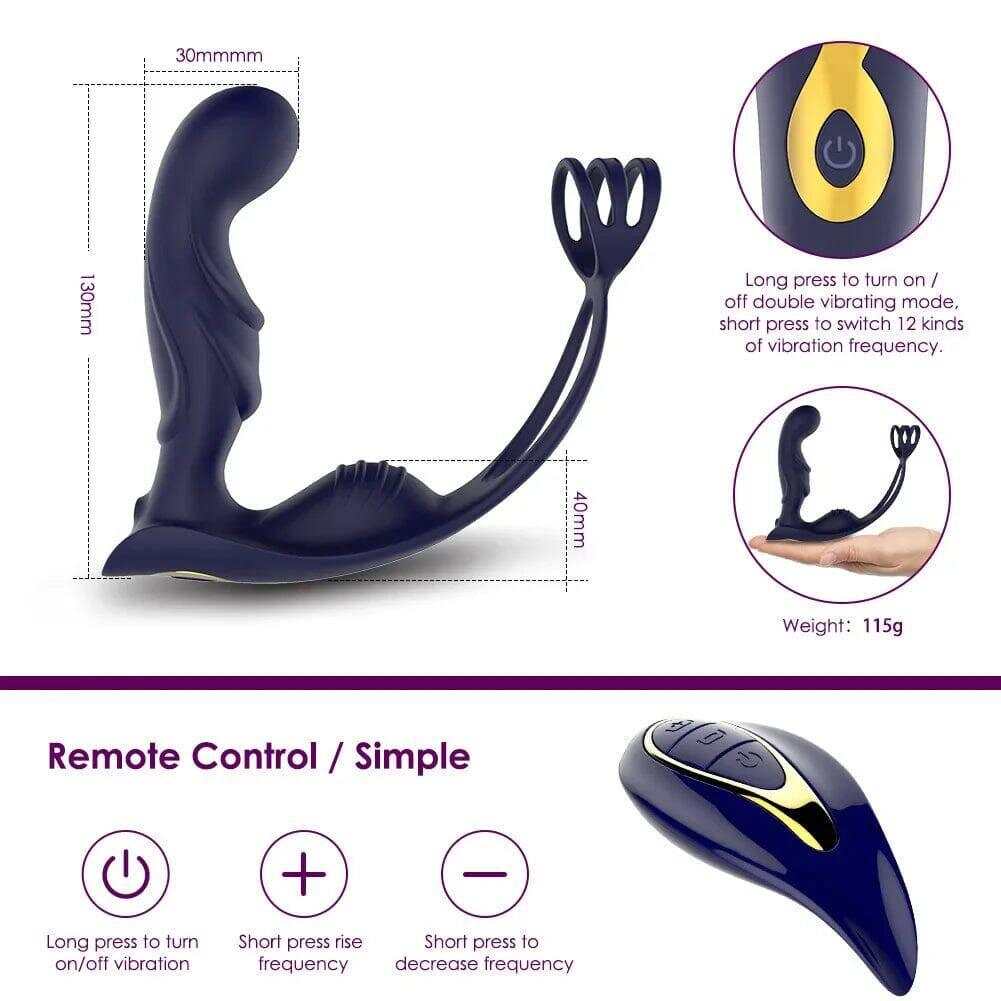Male Prostate Massager – Anal Vibrator & G-Spot Stimulator