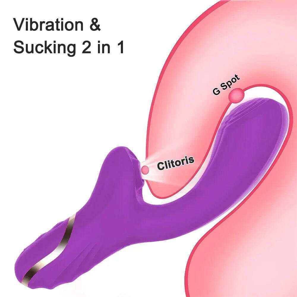 20-Mode Clitoral Suction Vibrator – Vacuum Stimulator & Dildo for Women