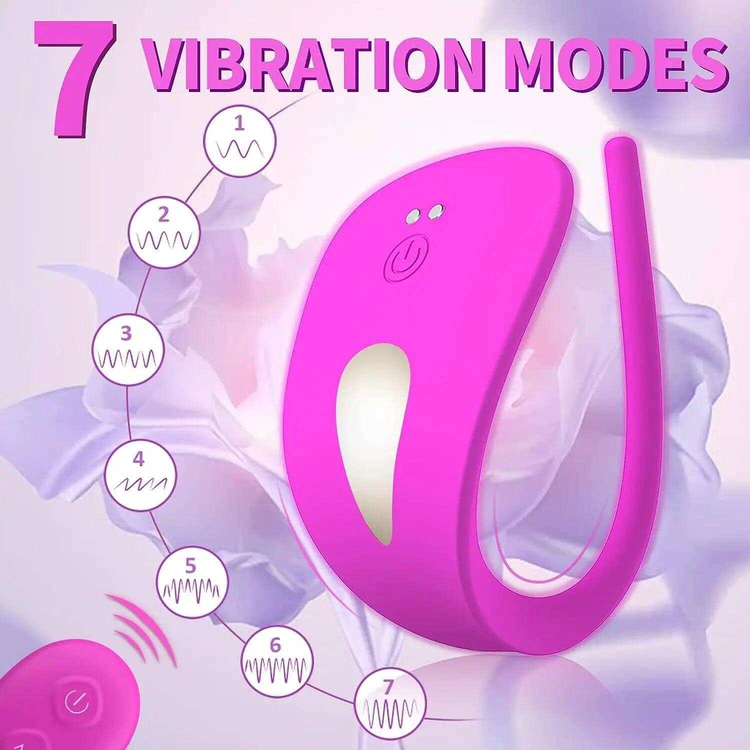 PASSION PULSE Vibrating Panties: Portable Panty Vibrator for Women