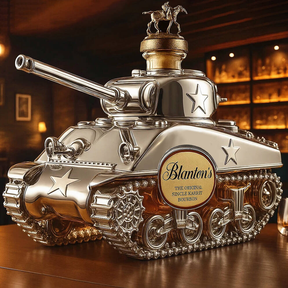 M4 Sherman Whisky Bottle